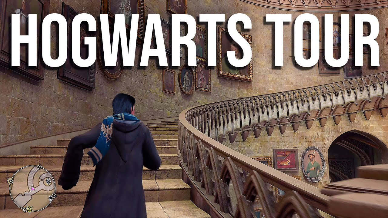 HOGWARTS LEGACY: 24 minuti di Tour della Scuola!
