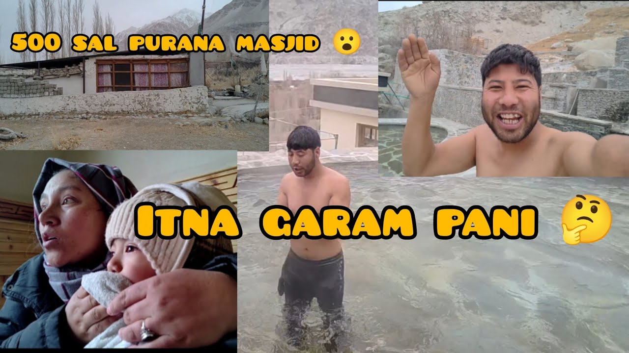 Aaj Kuch Alag Tha | Hot Spring Water & 500 sal Purani Masjid Vlog ❤️
