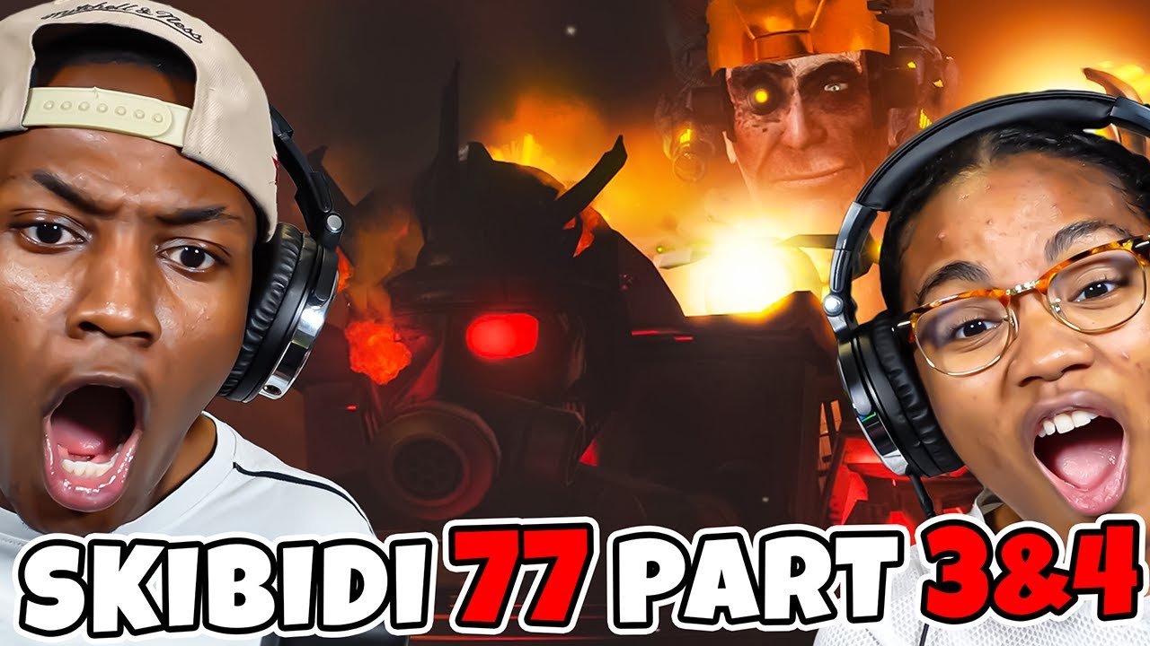 MOST EPIC SKIBIDI TOILET BATTLE YET! | SKIBIDI TOILET 77 Part 3 & 4 REACTION
