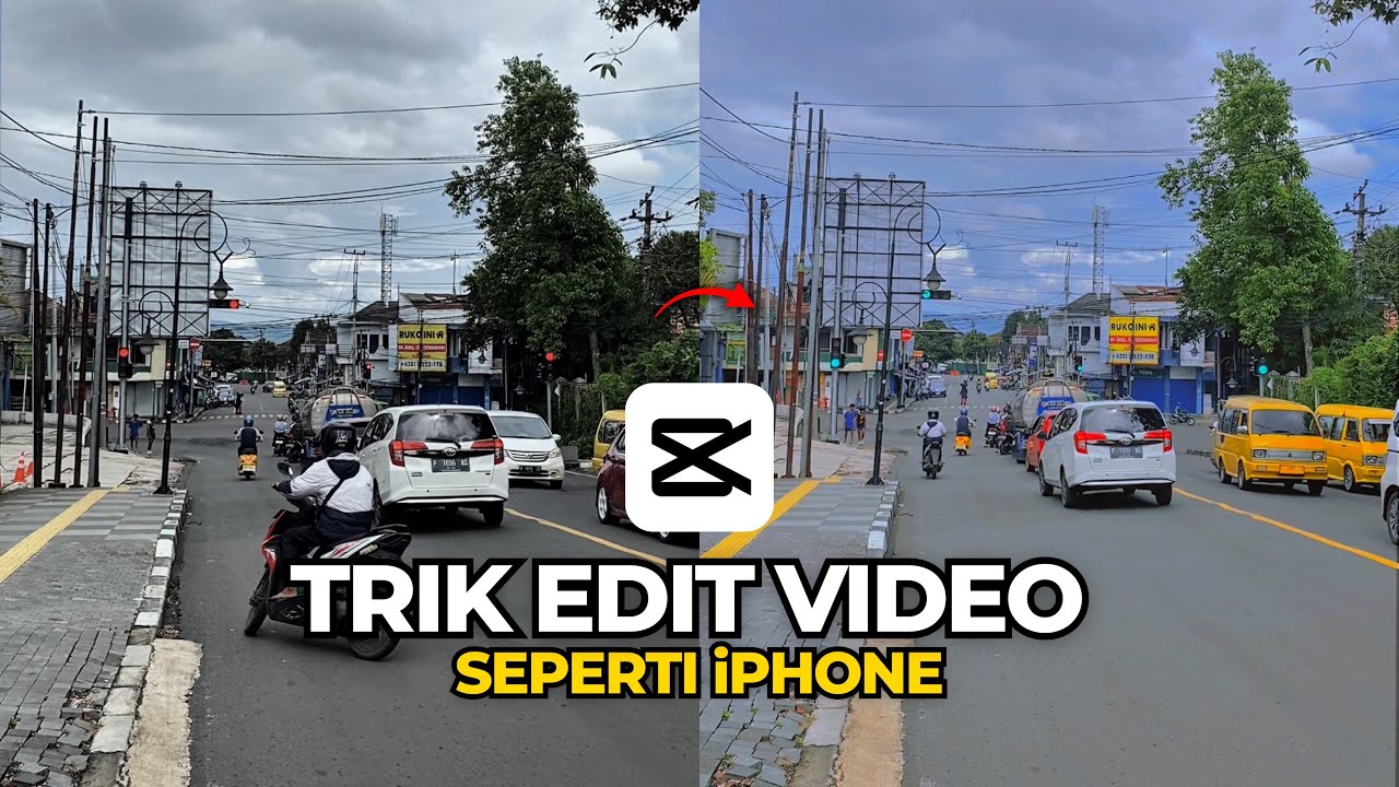 Cara Edit Video Seperti Kamera iPhone di CapCut | Edit Filter iPhone