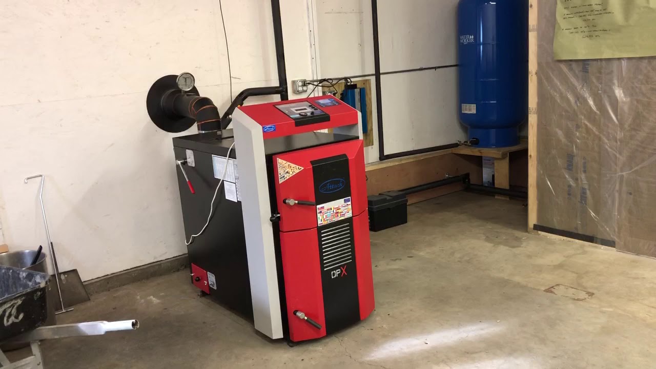 Part 2 Attack DPXL-45 wood gasification boiler w/1000 gallons thermal storage