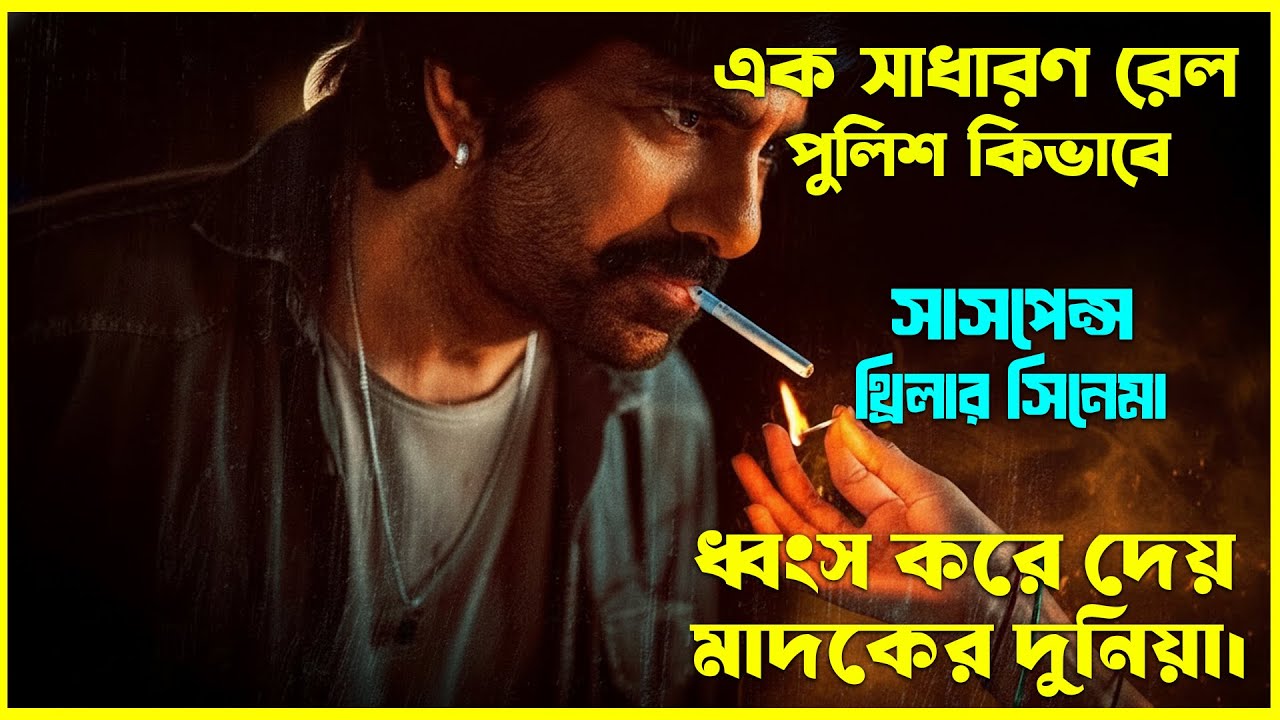 এক সাধারণ রেল পুলিশ কিভাবে ধ্বংস করে দেয় মাদকের দুনিয়া। Telugu Movie Explained In Bangla।CinemaxBD