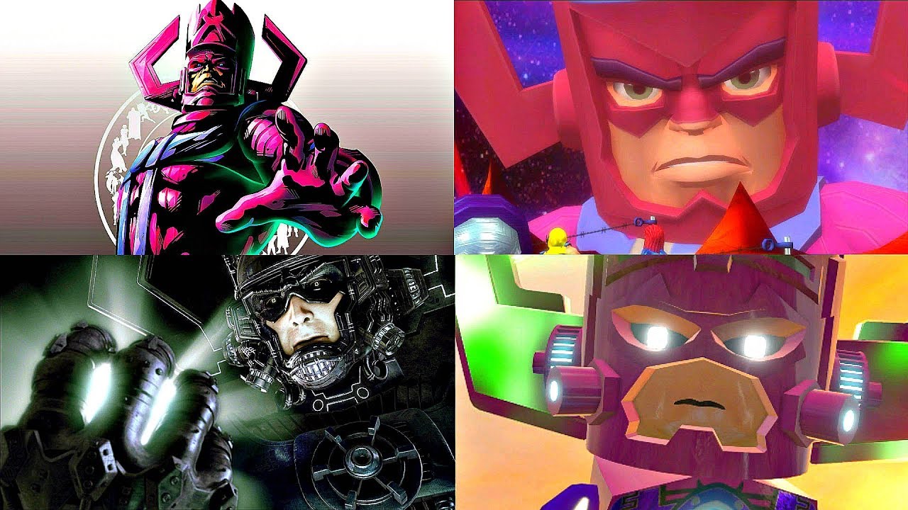 Galactus Boss Fights in Marvel Games (2006 - 2013)