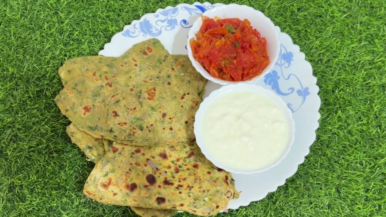 (बथुआ पराठा) की रेसिपी –  