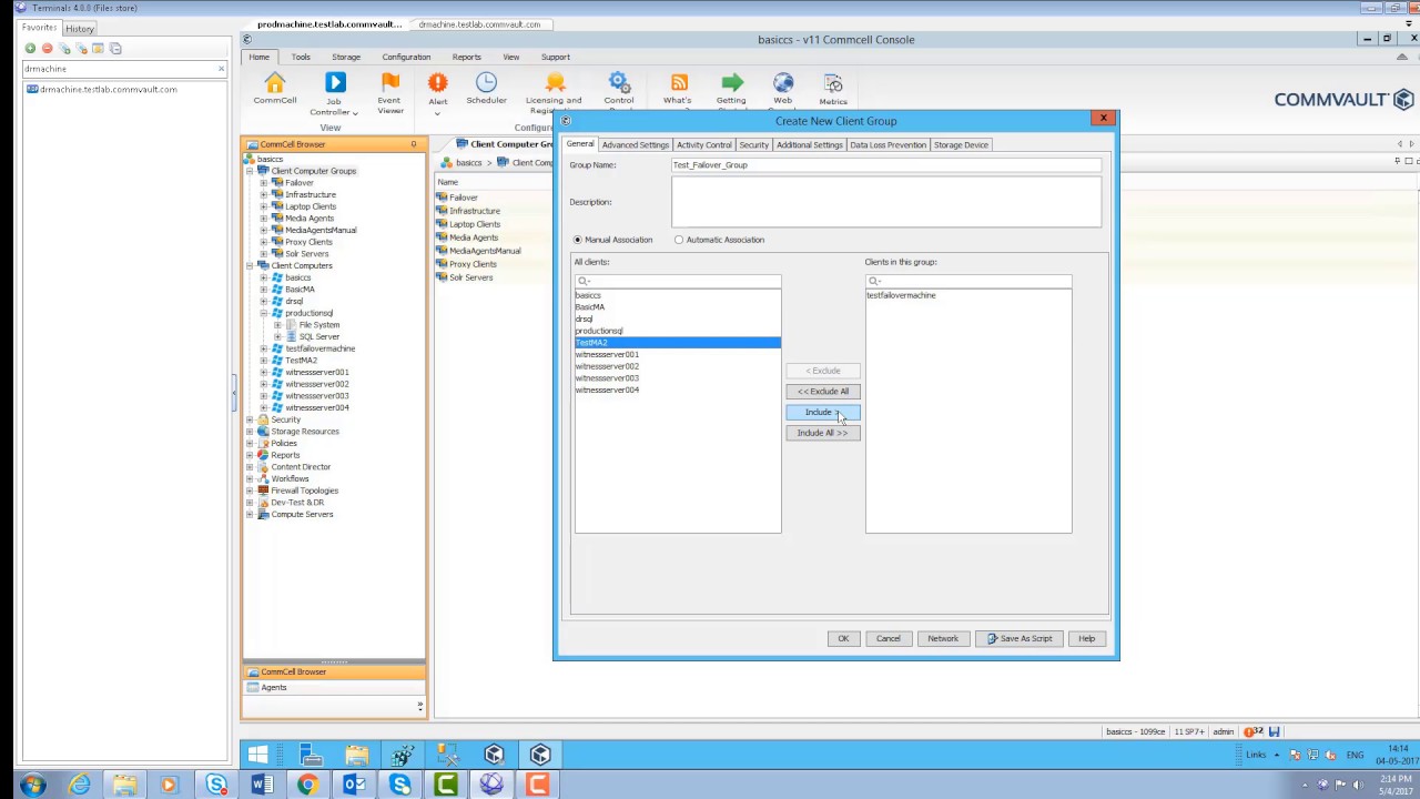 CS Failover