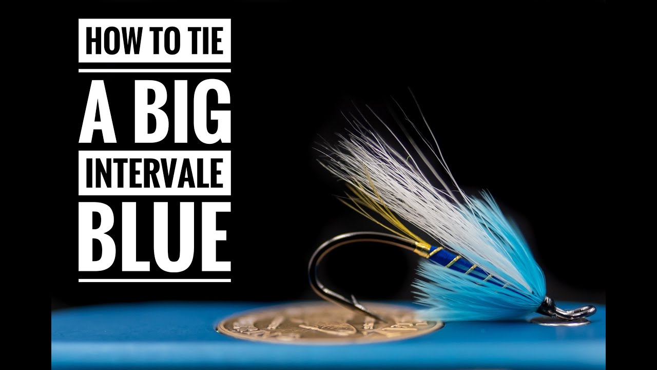Как связать мушку Big Intervale Blue Salmon