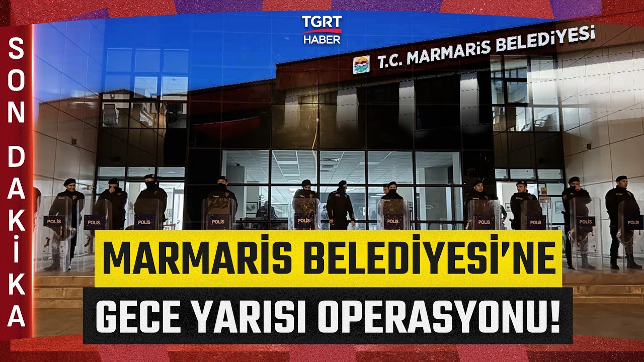 #SONDAKİKA | Marmaris Belediyesi&rsquo;ne Gece Yarısı Operasyonu: 3 Kişi G&ouml;zaltına Alındı! - TGRT Haber