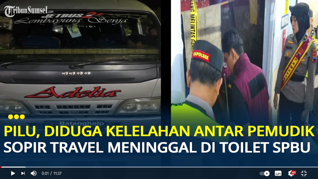 Kronologi Sopir Travel Ditemukan Meninggal di Toilet SPBU Batang, Diduga Kelelahan Antar Pemudik
