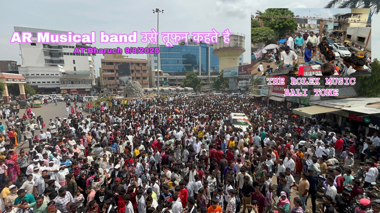 AR Musical band उसे तूफन कहते है THE ROLEX BALI TONE AT-Bharuch 9/8/2025