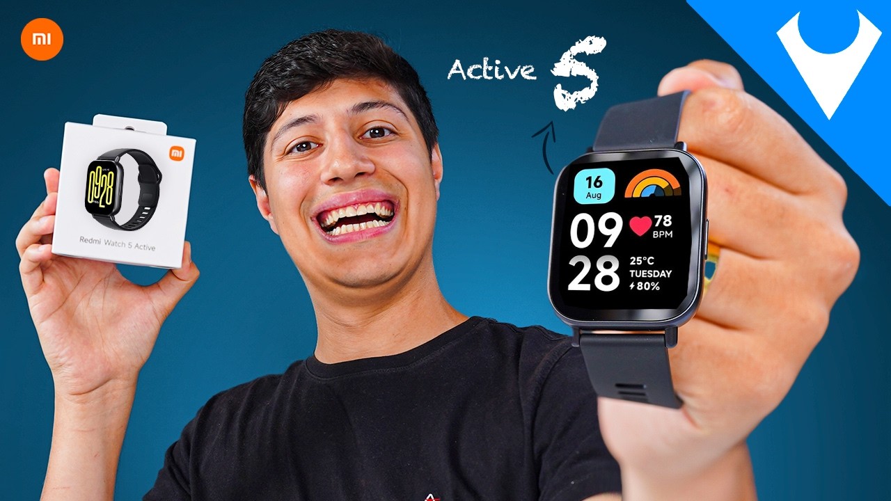CHEGOU BARATO! Novo REDMI WATCH 5 Active! Adeus apple Watch! UNBOXING