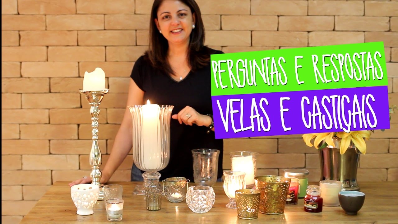 Como usar Velas e Castiçais na Decoração de Mesa - por Patricia Junqueira