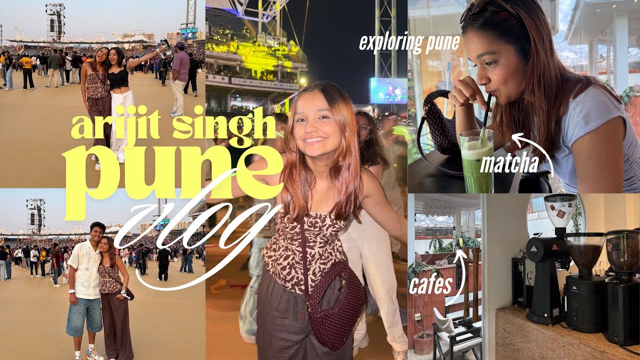 TRAVELLED 150KMS TO SEE ARIJIT SINGH LIVE// EXPLORING PUNE