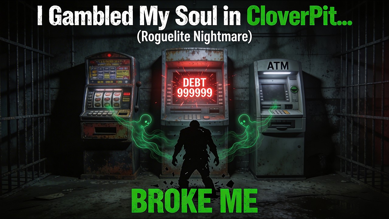 I Gambled My Soul in CloverPit... It BROKE Me (Roguelite Nightmare)