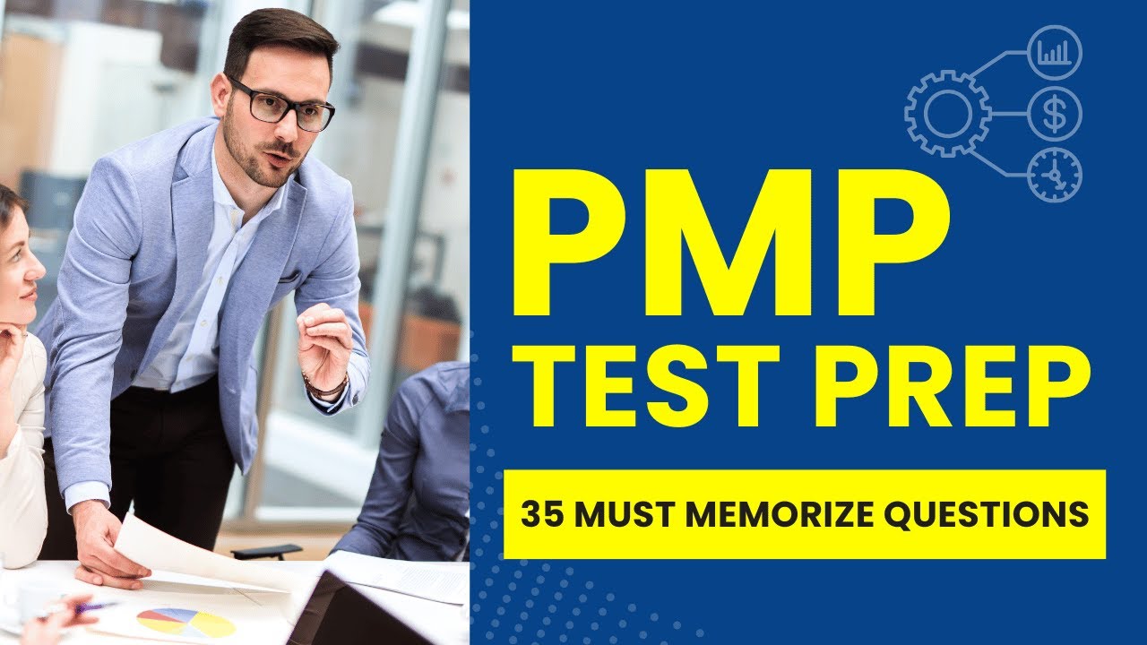 PMP Test Prep   Project Management Practice Exam & Study Guide 35 Must Memorize Questions