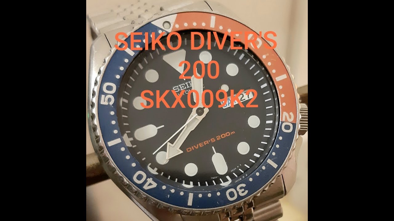 Seiko diver's 200 Automatico SKX009K2, smontaggio completo per revisione movimento seiko 7s26.