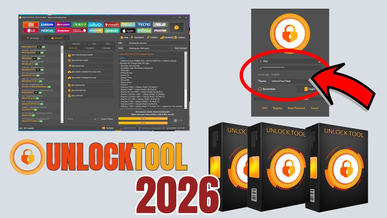 2026 How to Download Unlock Tool & Activate Unlock Tool Account| Installing Unlock Tool On PC 2026.