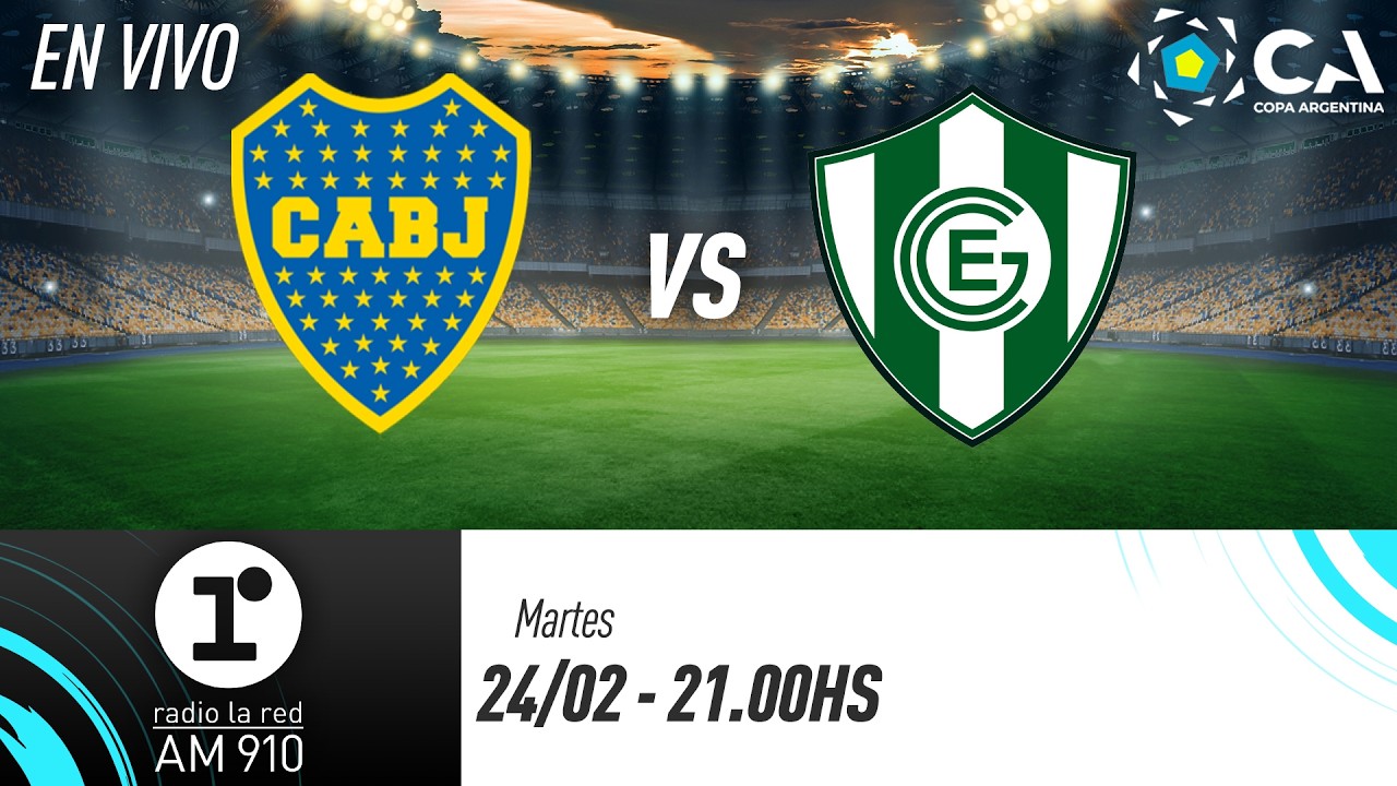 BOCA VS. GIMNASIA CHIVILCOY | TORNEO APERTURA | RADIO LA RED EN VIVO