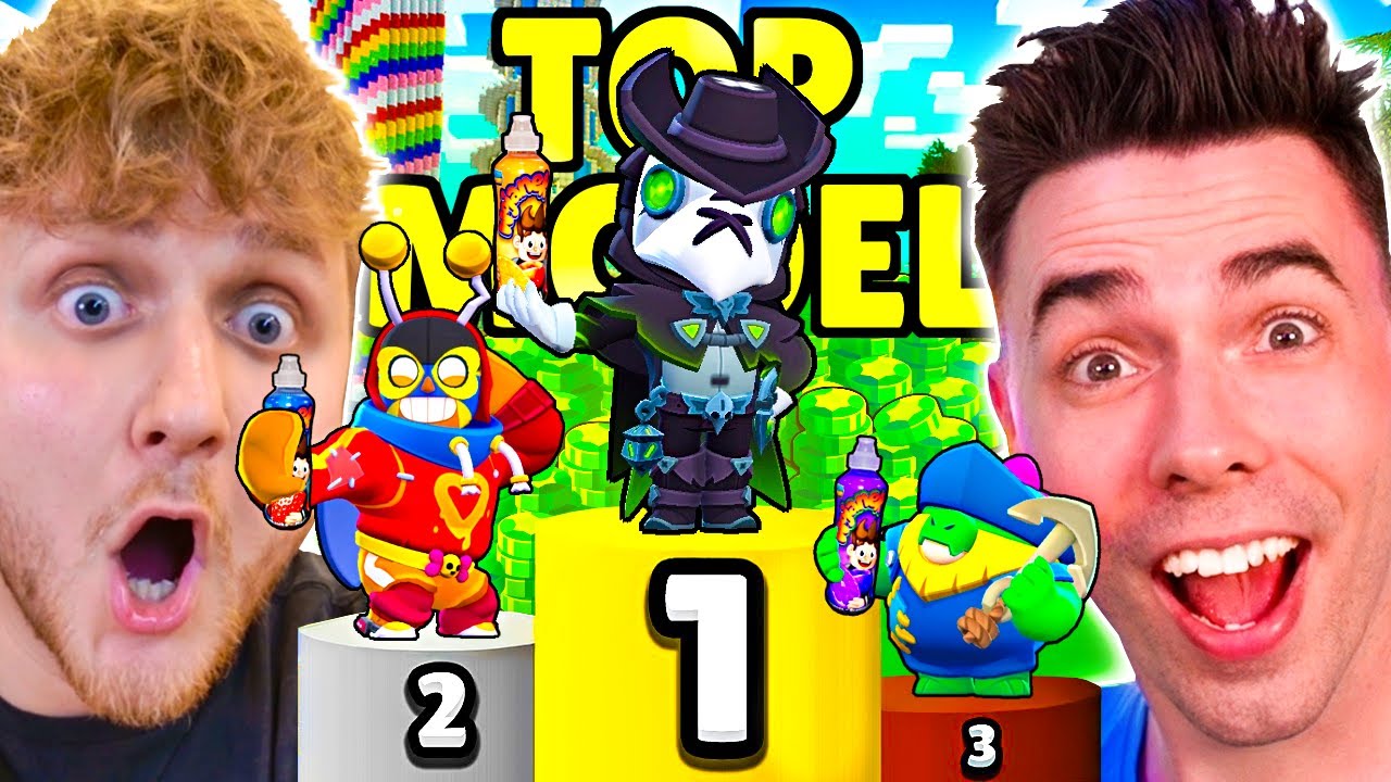 Zrobiłem TOP MODEL edycja ♪ PIJ WOJANKA ♪ w BRAWL STARS! *SKINY z MINECRAFT i KATEGORIE WOJANA*