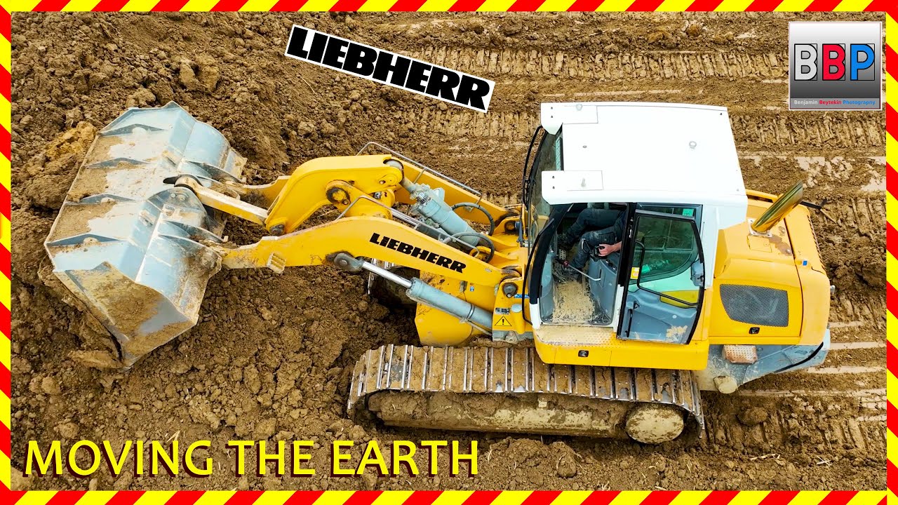 👷 Liebherr LR 634 Kettenlader, Oberbodenabtrag, Winnenden, 2024. #trackloader #liebherr