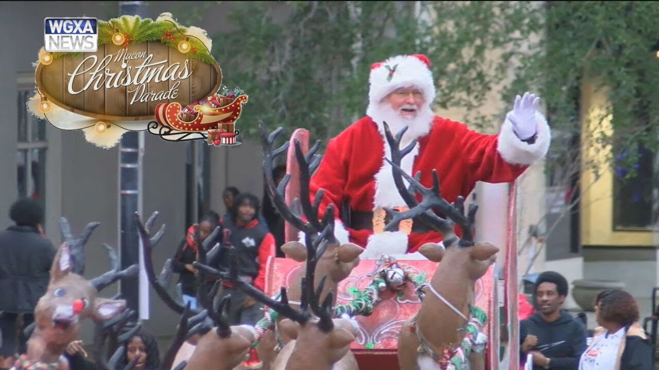 LIVE - 2023 Christmas Parade in Downtown Macon