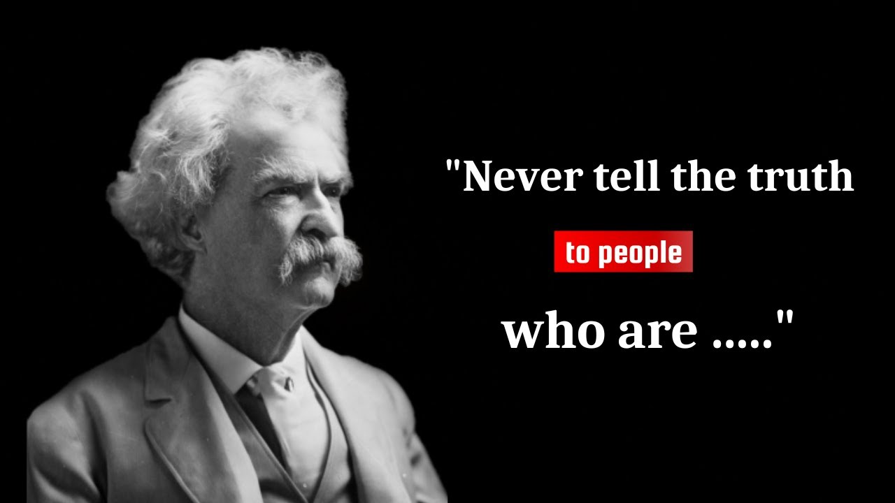 Mark Twain best motivational quotes