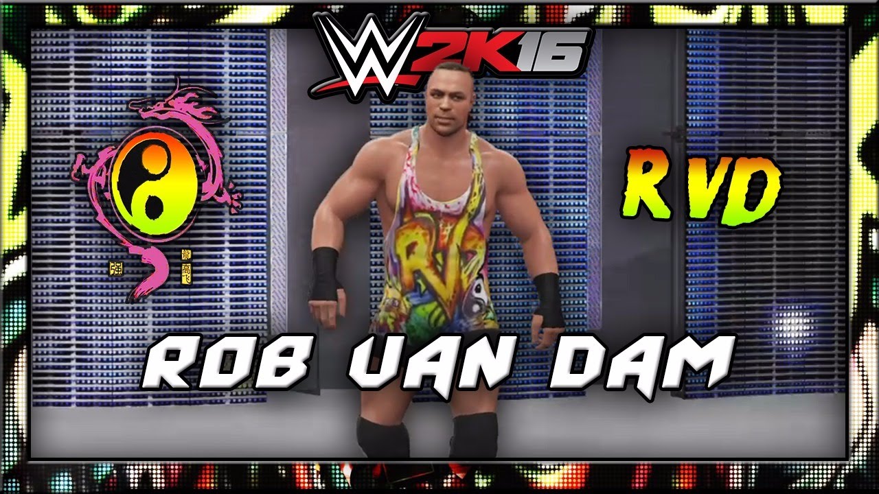 WWE 2K16 Rob Van Dam   CAW Formula+Entrance & Finisher