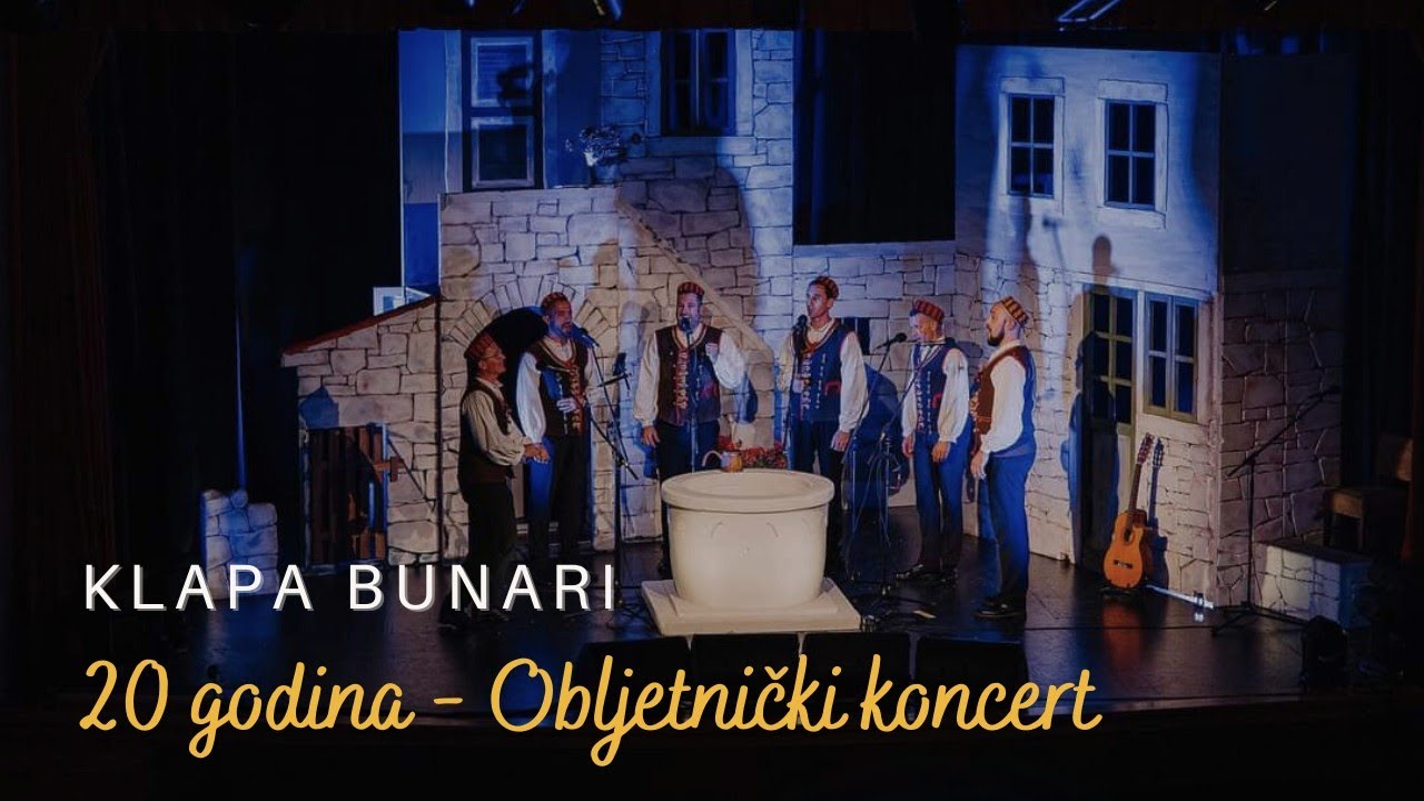 KLAPA BUNARI - 20 GODINA - OBLJETNIČKI KONCERT
