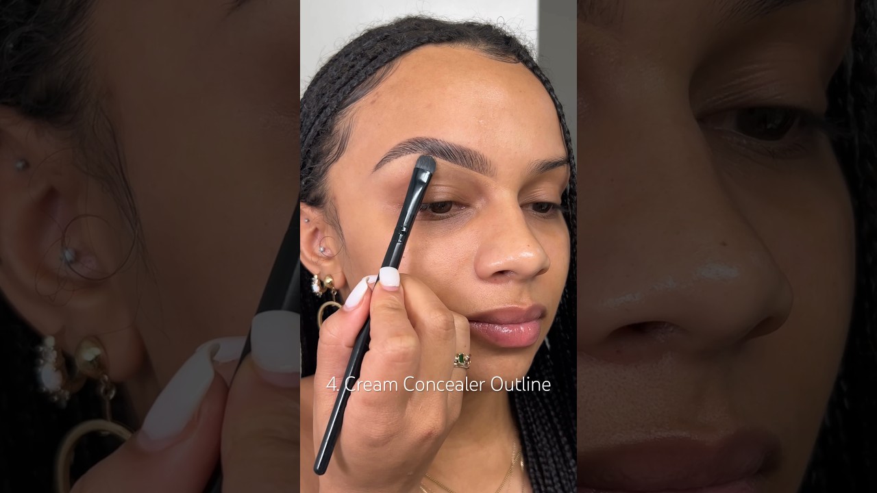 Nyx glue + brow tint pen 🫶🏽Thank me later