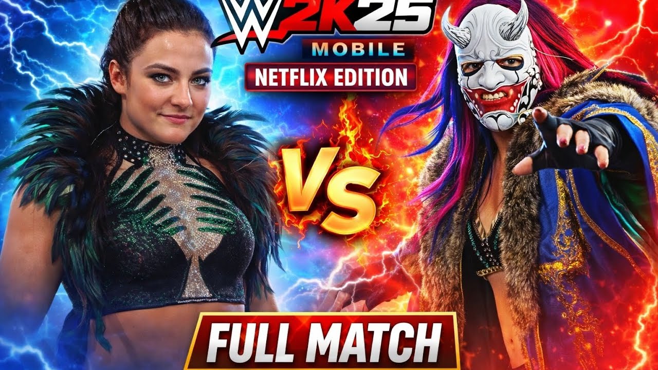 You Won’t Believe This Match 😱 WWE 2K25 Mobile Netflix Edition|4K Gameplay On IPHONE 15 PRO MAX🔥🔥