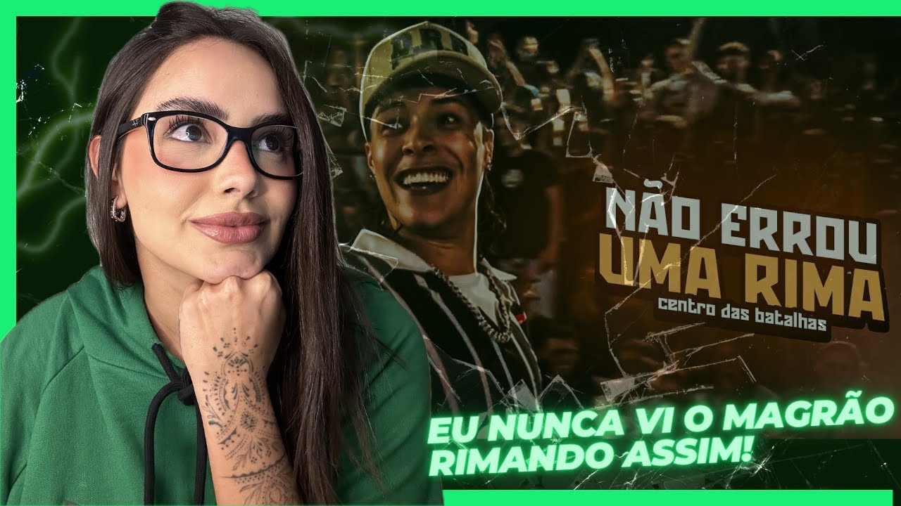 (REACT) eu nunca vi o MAGRÃO rimando ASSIM! ☠️