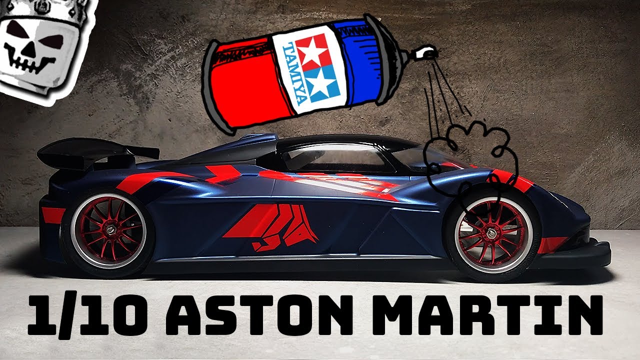 1/10 Aston Martin Valkyrie lackieren KressGarage
