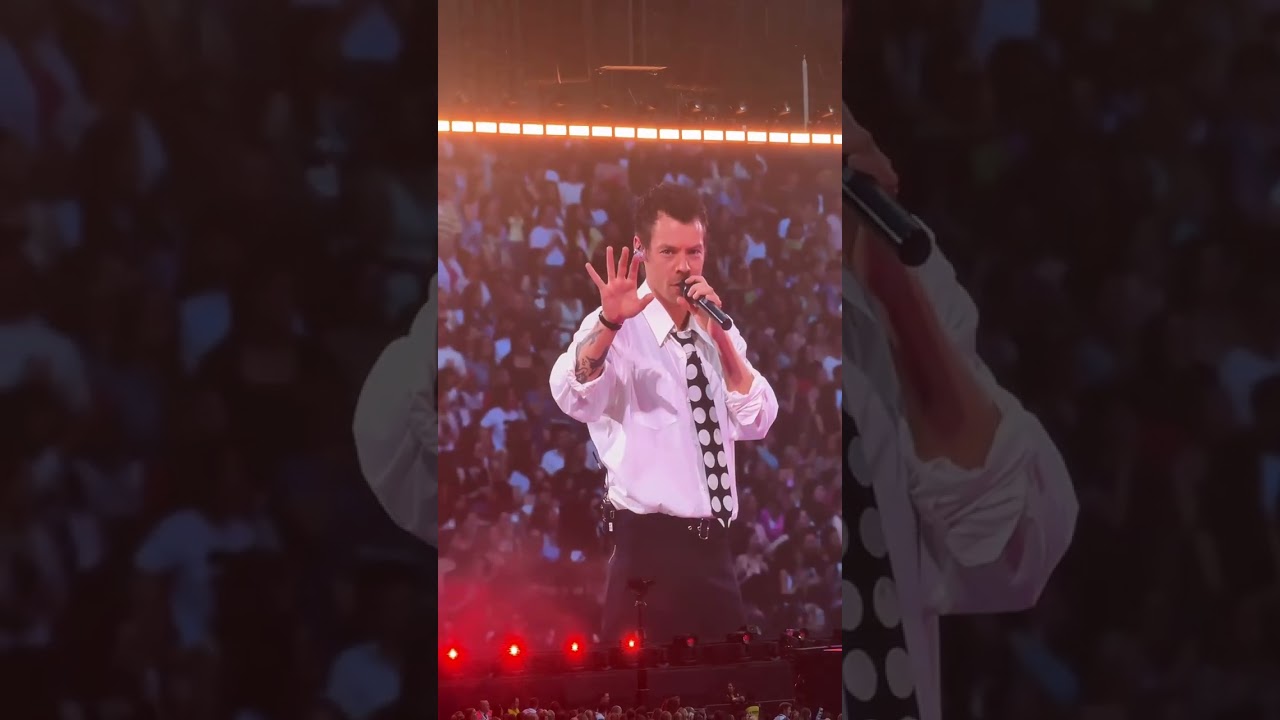 Harry STOPS his show to help a fan find her sister #harrystyles #togethertogethertour