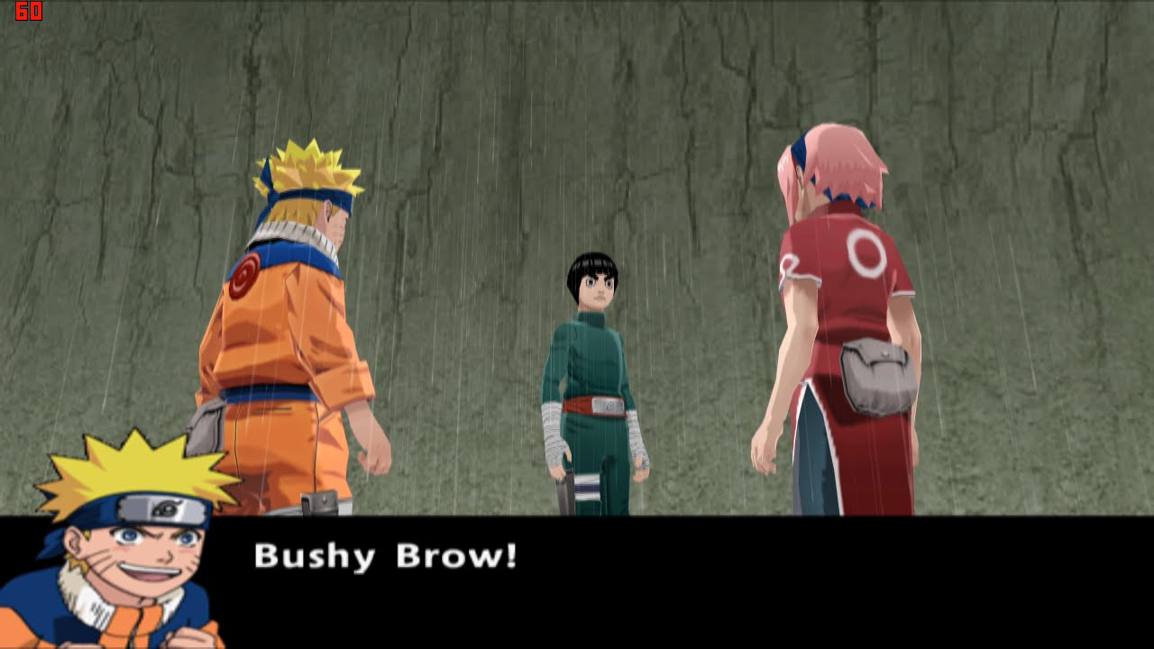 Naruto Uzumaki Chronicles 2 Walkthrough Part 6 Dreadful! Cruel! Enter the Shirogane Three! 60 FPS