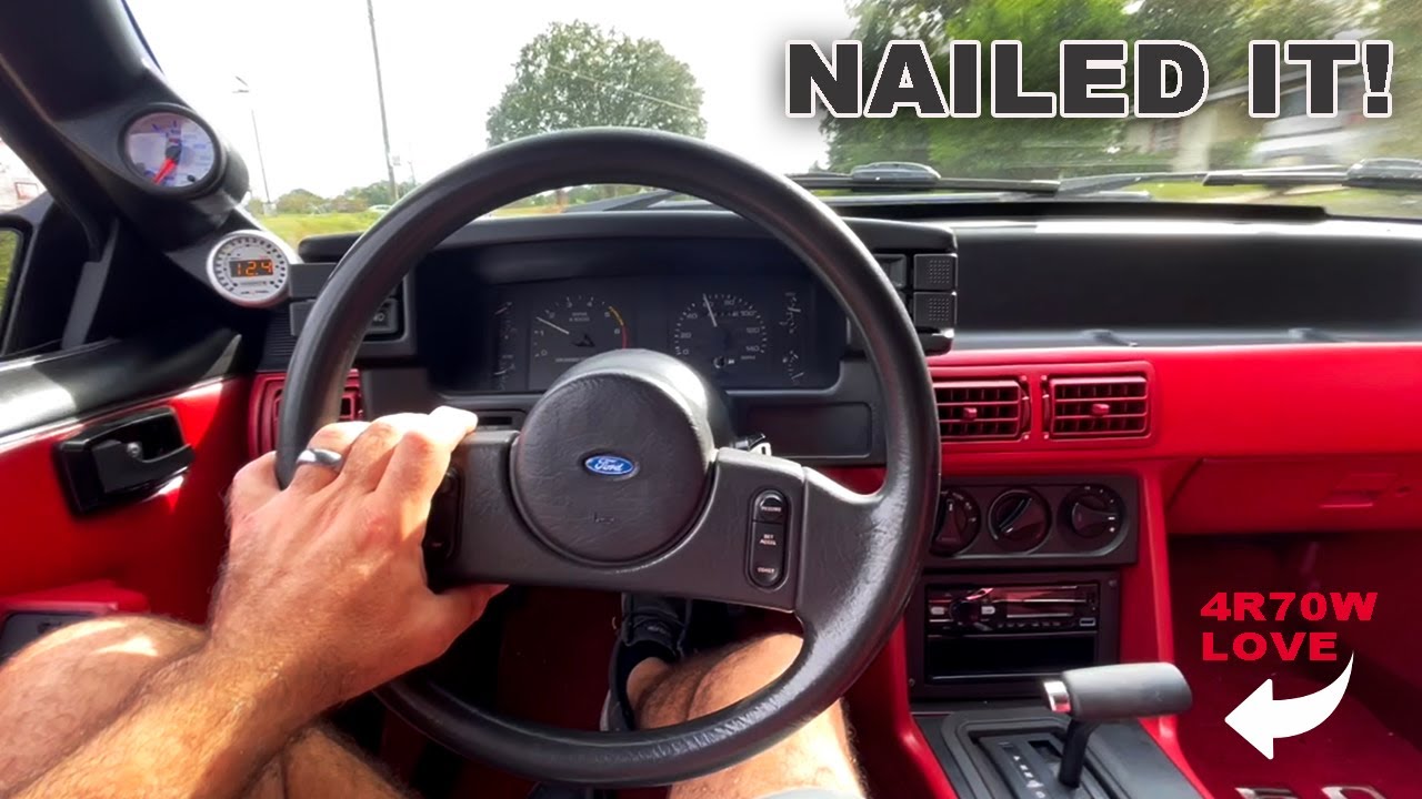 Boost Comes In RIGHT NOW! 💨 / Supercharged Auto Foxbody WOT Pulls