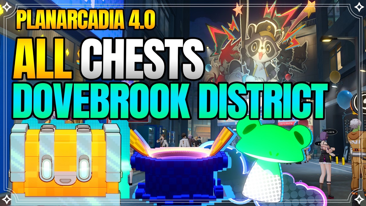 All Treasures in Dovebrook District - Planarcadia 4.0【Honkai: Star Rail】
