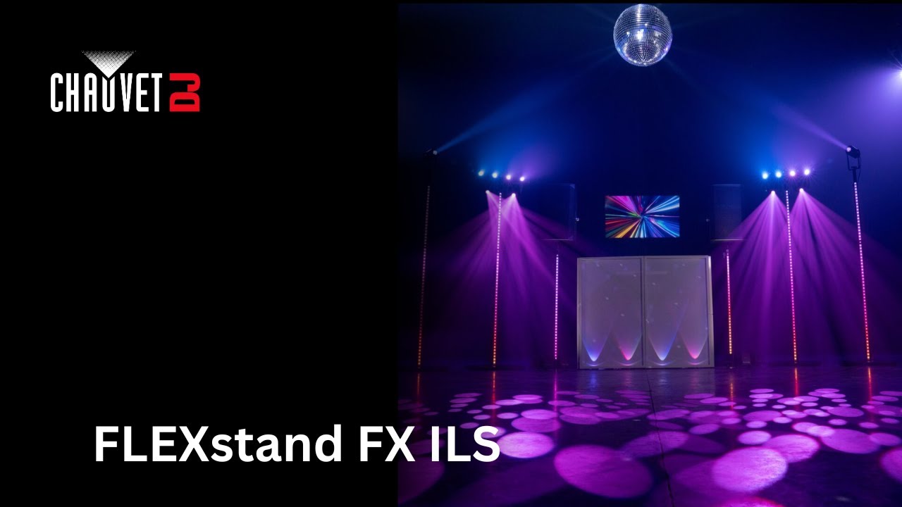 Chauvet DJ FLEXstand FX ILS: Der vielseitige Stativ-Allrounder für Licht & Audio