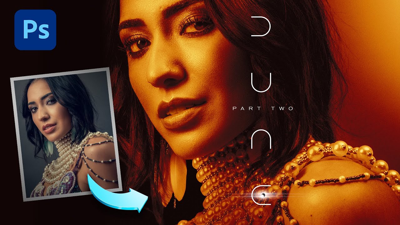 Create a Dune Part Two Style Poster in Photoshop