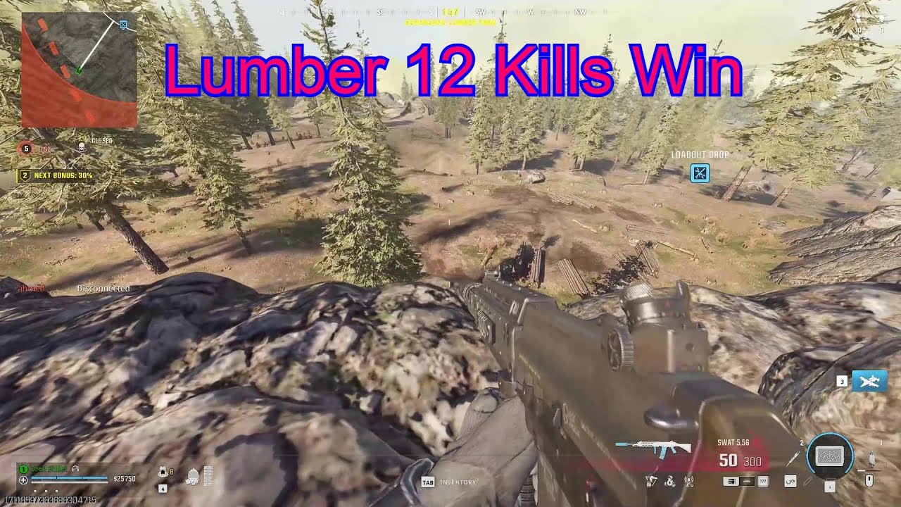 Call Of Duty Black Ops 6 Warzone Verdansk - Lumber Gameplay 12 Kills Solos Win (Swat 5.56 & HDR)