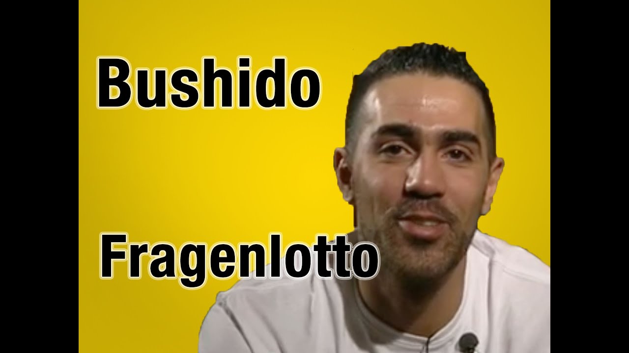 Bushido mit unverschämten Fragen provoziert! • Das Fragenlotto