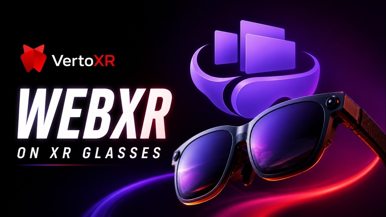Your XR Glasses Can Finally Run WebXR | VITURE + VertoXR Demo