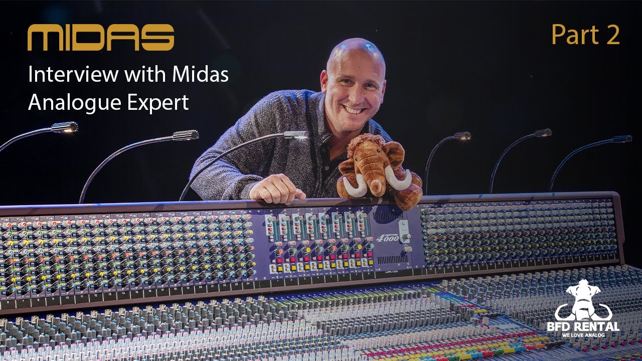 Interview with Midas Analogue Expert -  Part 2