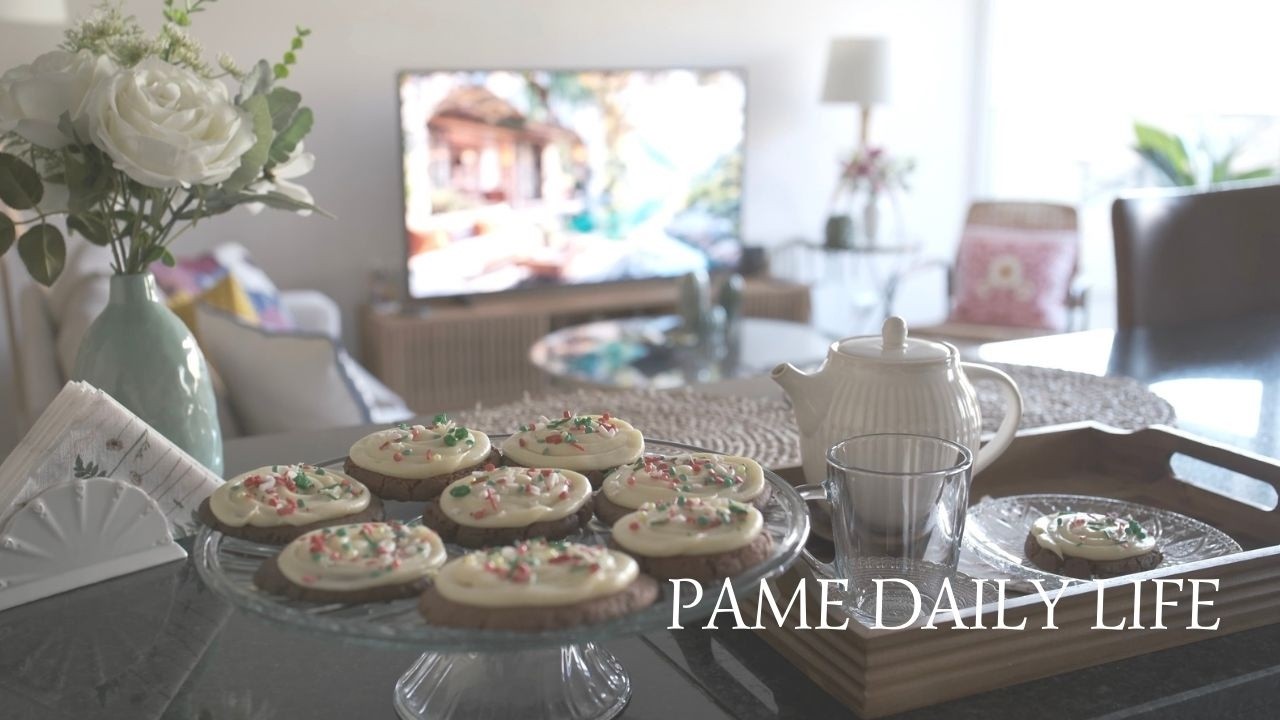 Спокойный и простой день 🌷 Печенье типа Crumbl + Уютный домашний ужин | Slow Living | Silent Vlog