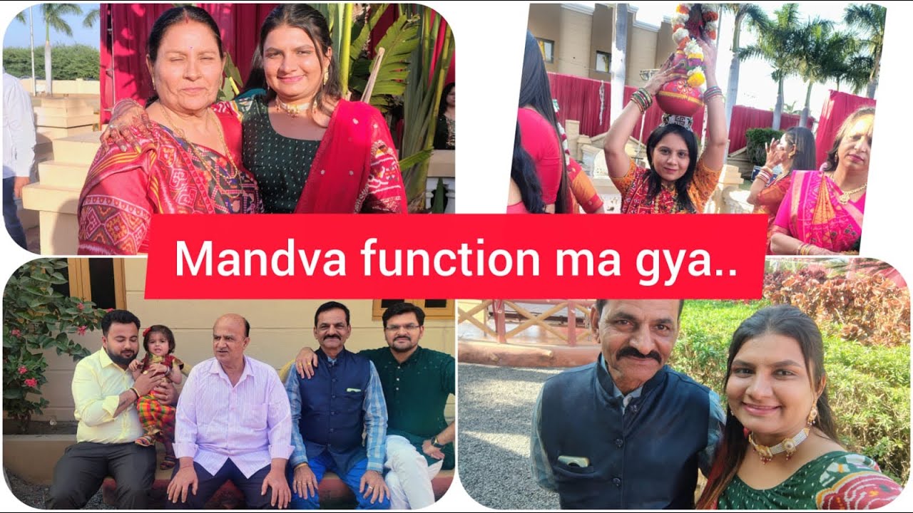 Vlog 21 | Mandva Function ma gya | #viralvideo #trendingvideo #vlog #dailyvlog 