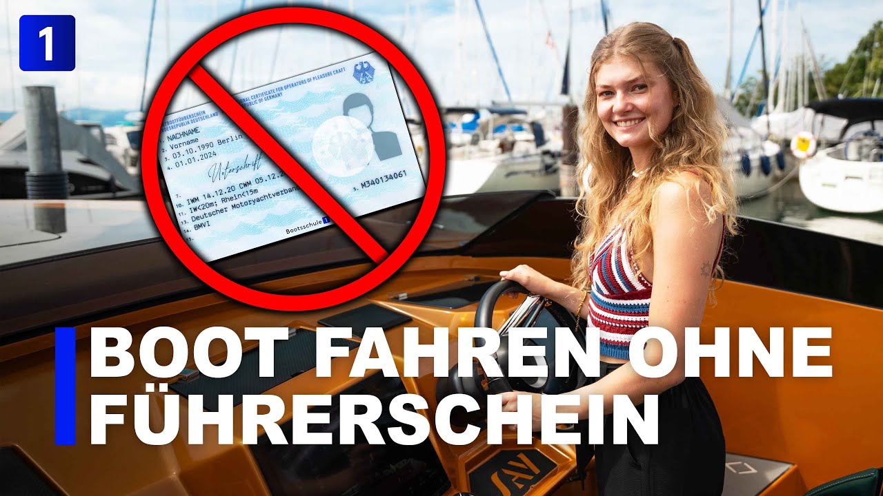 Boot fahren ohne F&uuml;hrerschein? | Alles was Du wissen musst!