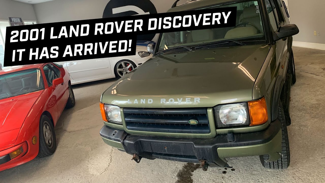 Our 2001 Land Rover Discovery 2 has arrived!