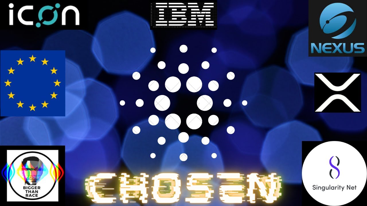 CARDANO / ADA: CHOSEN BY THE EUROPEAN UNION! ICON, XRP, IBM, XTZ COSMOS, STELLAR / XLM, RIPPLE
