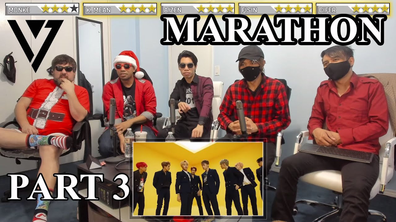 SEVENTEEN | Reaction [ Marathon ] Part 3