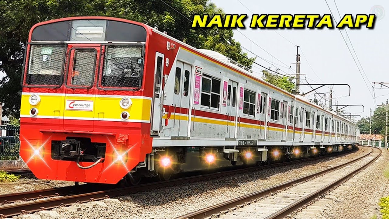 NAIK KERETA API ~ Dokumentasi Mudik Lebaran Paling Seru !!
