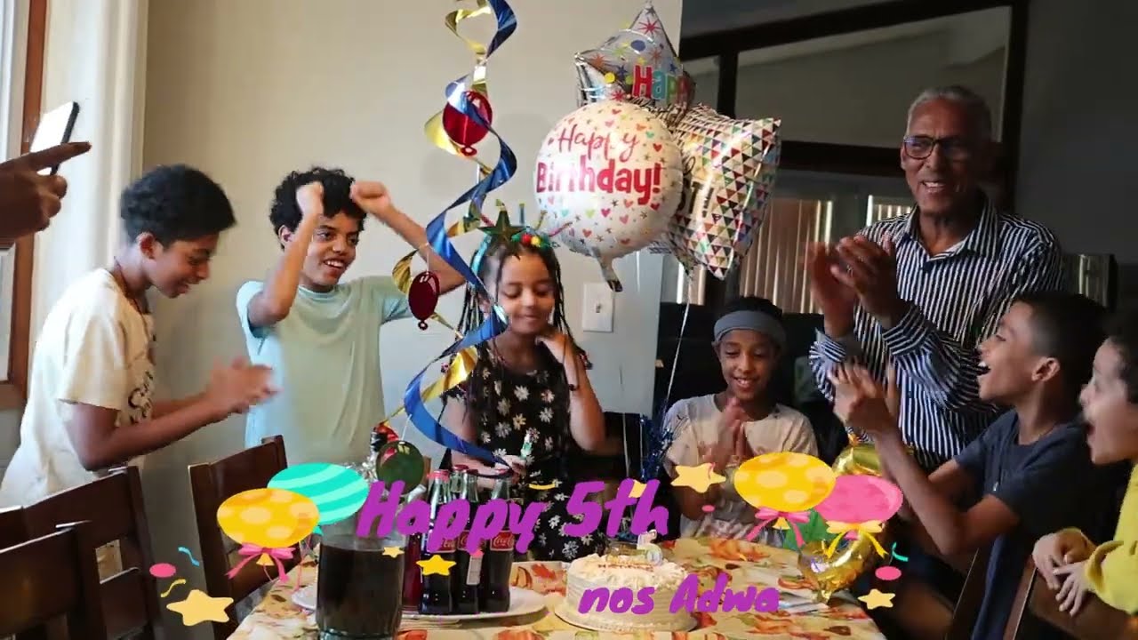 Henos Adwa 5th Birthday Party