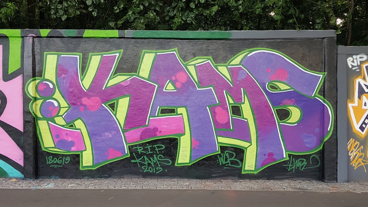 Graffiti 2019-06-18 Wyścigi Thor.WLB Kams tribute